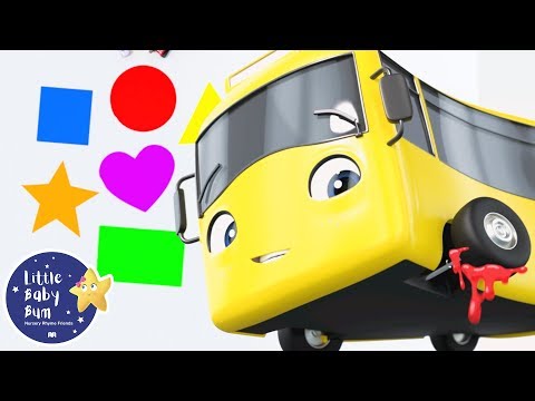 Learning Shapes - Go Buster | BRAND NEW | Learning For Kids | Cartoons For Kids | Little Baby Bum