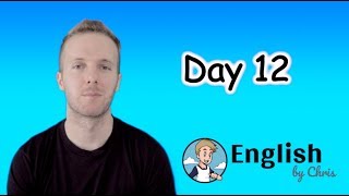 ★Day 12 》ภาษาอังกฤษ 365 วัน โดย English by Chris