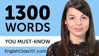 1300 Words Every English Beginner Must Know