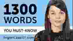 1300 Words Every English Beginner Must Know