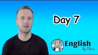 ★Day 7 》ภาษาอังกฤษ 365 วัน โดย English by Chris