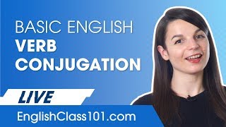 Basic English Verb Conjugation (Present and Past Tense)