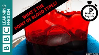 What’s the point of blood types? - 6 Minute English