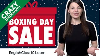 Get Up to 60% OFF for Boxing Day!