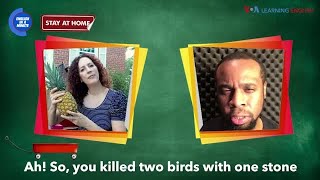 English in a Minute: Kill Two Birds with One Stone