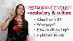 Paying at a Restaurant: Vocabulary & Culture