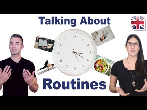 Talk About Your Daily Routine in English - Spoken English Lesson
