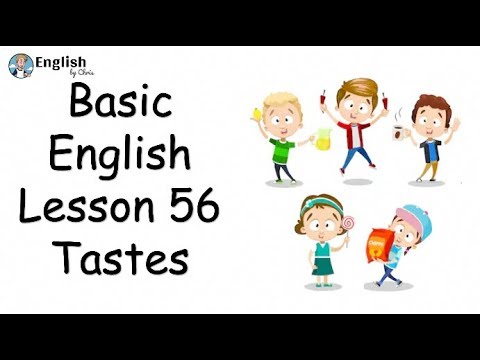ผู้เริ่มต้น English - Lesson 56 - Tastes