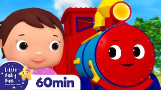 Choo Choo Train Song! +More Nursery Rhymes and Kids Songs | Little Baby Bum