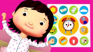 Get Ready for School ?☀️ Morning Routine Song for Kids| Little Baby Bum