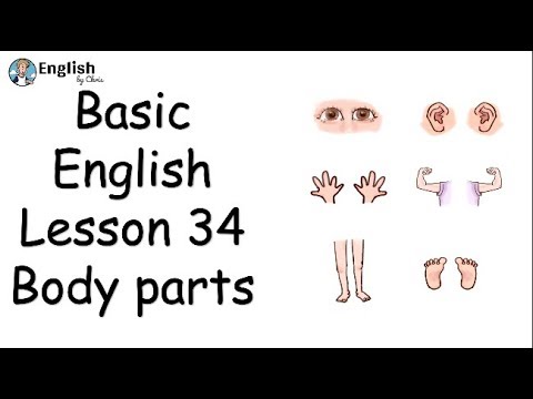ผู้เริ่มต้น English - Lesson 34 - Body parts