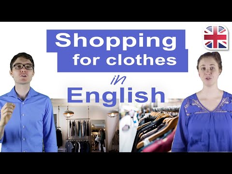 Clothes Shopping in English - Spoken English Lesson