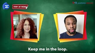 English in a Minute: Keep Me in the Loop