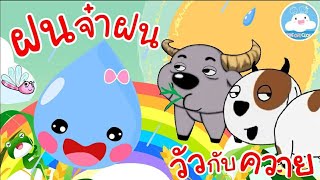 เพลงฝนจ๋าฝน & เพลงวัวกับควาย เพลงเด็กน้อยวัยอนุบาล @KidsOnCloud