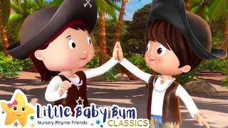Halloween Pirates Song | Nursery Rhymes & Kids Songs - ABCs and 123s | Little Baby Bum