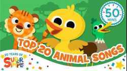 Top 20 Animal Songs ? | Quack along to Super Simple Songs 20th Anniversary ?