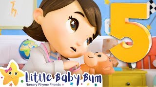 Five Little Monkeys - Learn To Count | Nursery Rhymes & Kids Songs - ABCs and 123s | Little Baby Bum