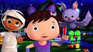 ? Halloween Wheels On The Bus - Baby Shark - Trick or Treat | Spooky Nursery Rhymes Little Baby Bum