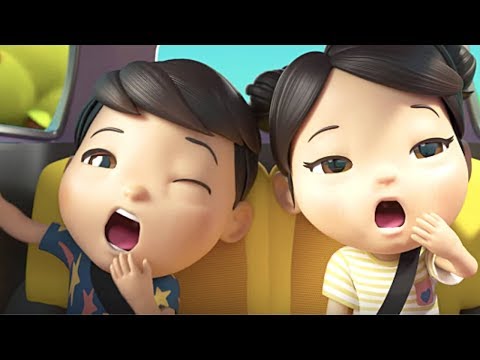 Are We There Yet Song | Baby Shark Challenge + More Nursery Rhymes & Kids Songs | Little Baby Bum