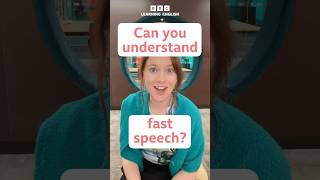 ?️ Watch to the end: Can you understand fast speech? #shorts