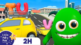 ABC Vehicles Sounds | 2 Hours Baby Song Mix - Little Baby Bum Nursery Rhymes