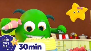 Baking a Cake Song! | +More Nursery Rhymes & Kids Songs | ABCs and 123s | Little Baby Bum