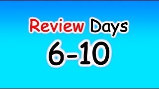 ★REVIEW Days 6-10 》ภาษาอังกฤษ 365 วัน โดย English by Chris