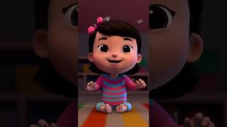 Zen Baby  -  Learn Kids Yoga Moves⭐#shorts #yogapose #lbb