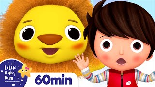 Playing Animals Game +More Nursery Rhymes and Kids Songs | Little Baby Bum