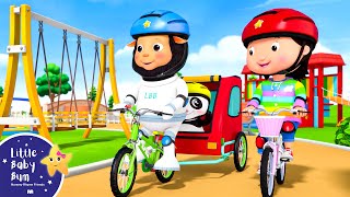 Learning to Ride My Bike | Little Baby Bum - New Nursery Rhymes for Kids