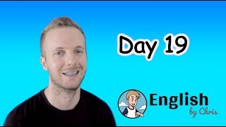 ★Day 19 》ภาษาอังกฤษ 365 วัน โดย English by Chris