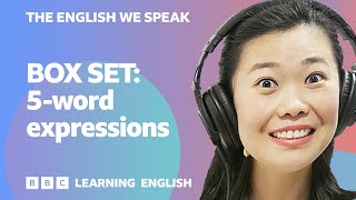 BOX SET: English vocabulary mega-class! ? Learn 8 English '5-word expressions'