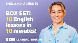 BOX SET: English In A Minute 30 – TEN English lessons in 10 minutes!