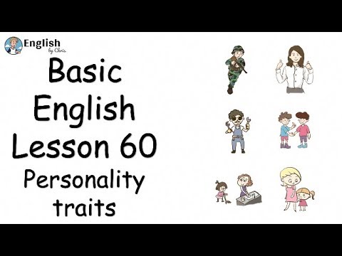 ผู้เริ่มต้น English - Lesson 60 - Personality traits