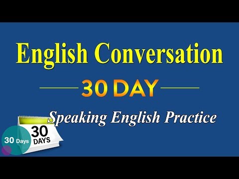 English Conversation A 30-Day Practice English Speaking Fluently Basic English Conversation