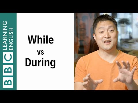 While vs during: English In A Minute