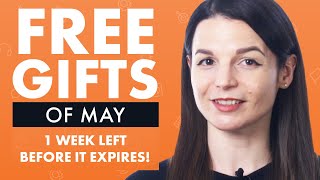 FREE English Gifts of May 2022