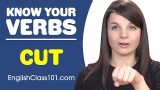 CUT - Basic Verbs - Learn English Grammar