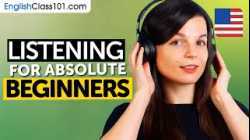 English Listening Practice for Absolute Beginners