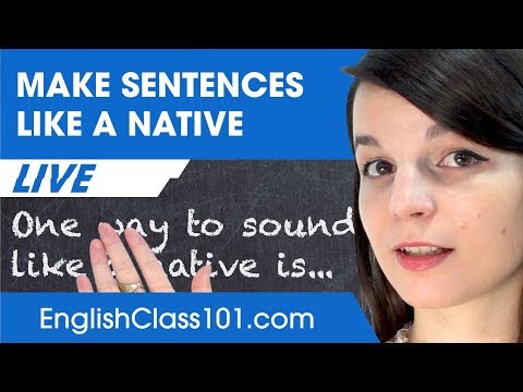 English Sentence Structure - Basic English Grammar