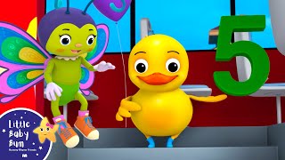 Five Little Duck on the Bus Song | Little Baby Bum - New Nursery Rhymes for Kids