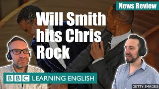 Will Smith hits Chris Rock - BBC News Review