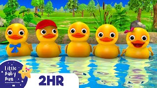 Counting Duck Song + 2 HOURS of Nursery Rhymes and Kids Songs | Little Baby Bum
