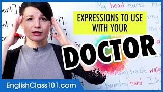 English Expressions to Use with Your Doctor | Learn English Expressions