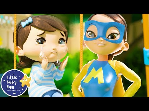 Educational Videos for Toddlers | Super Mom | Nursery Rhymes | Baby Songs | Little Baby Bum