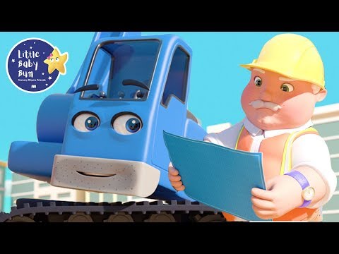 Excavator Song - Construction Songs for Kids | Construction Vehicles | Baby Songs | Little Baby Bum