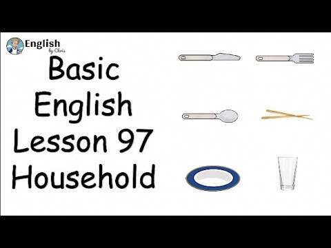 ผู้เริ่มต้น English - Lesson 97 - Household