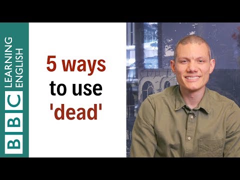 5 ways to use dead: What does dead mean? - English In A Minute