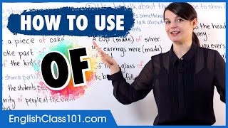 How to Use "Of" | Learn English Vocabulary