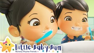 Bedtime Brush Your Teeth Song | Nursery Rhymes & Kids Songs - ABCs and 123s | Little Baby Bum